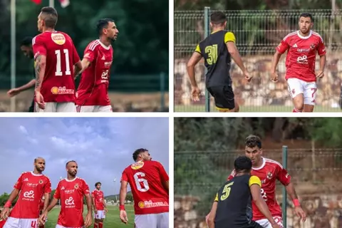 22 لاعبا يكتسحون البنزرتي.. الأهلي ينهي معسكر تونس بخماسية